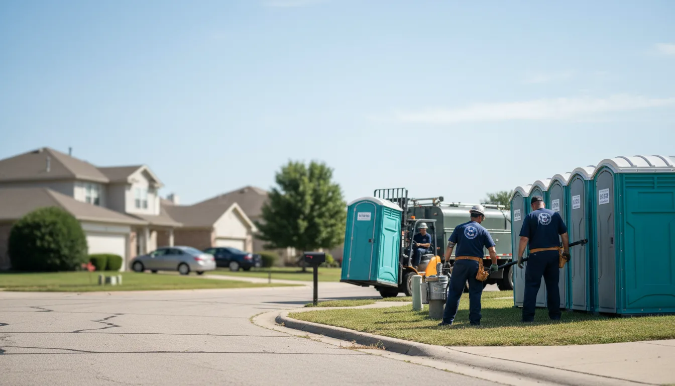 Porta Potty Rental in Mount Sterling, OH near me